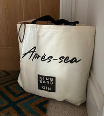 Kingsand Gin Après-sea Organic Cotton Tote Bag