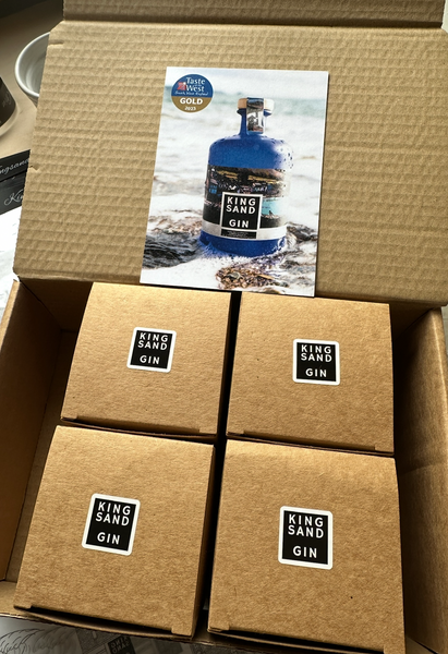 Kingsand Gin 50ml Miniatures x 4